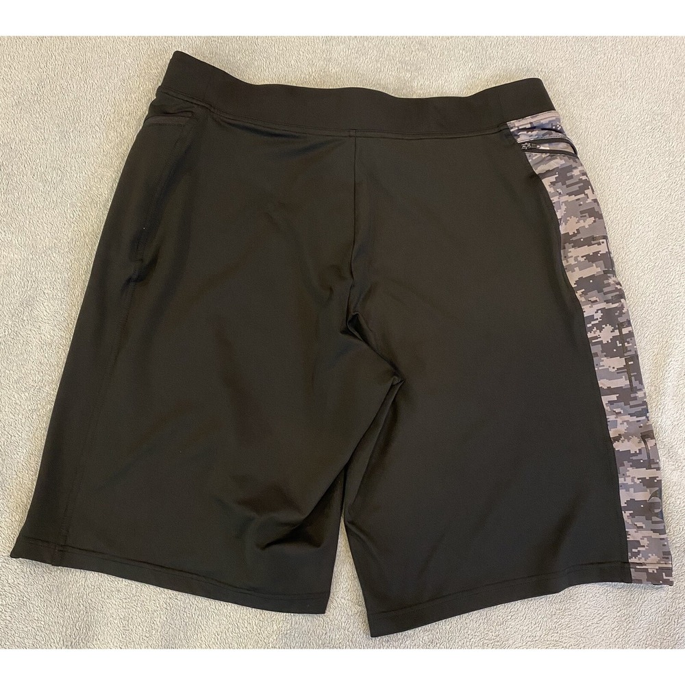 Hylete‎ Men's Black Athletic Crossfit Shorts Size Large Long Gym Training - Picture 6 of 6